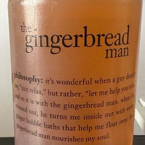 Brand New Philosophy shampoo,shower gel & bubble bath. 6 oz.The Gingerbread Man